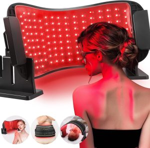 Multifunction Red Light Therapy for Body and Face, 850nm Near-Infrared Light Therapy LED Mask Facial Body Beauty Equipment for Skin Care at Home